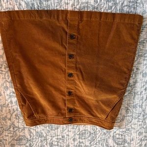 Corduroy skirt